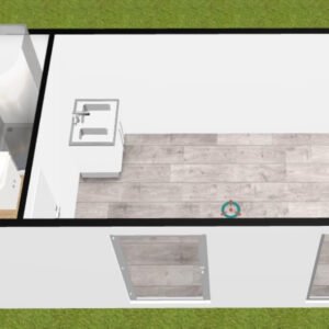 17 sqm Livable Container Module