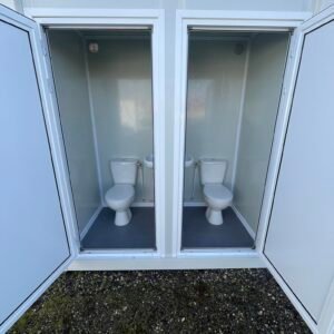 Doppel-Sanitärmodul WC Herren – Damen