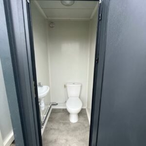 SIMPLE SANITARY TOILET MODULE – GRAY COLOR