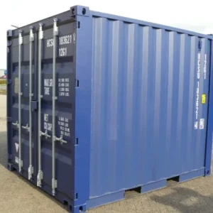 Contêiner padrão 10 pés azul